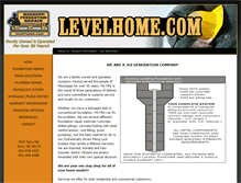 Tablet Screenshot of levelhome.com